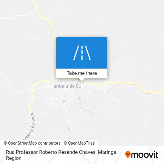 Rua Professor Roberto Resende Chaves map