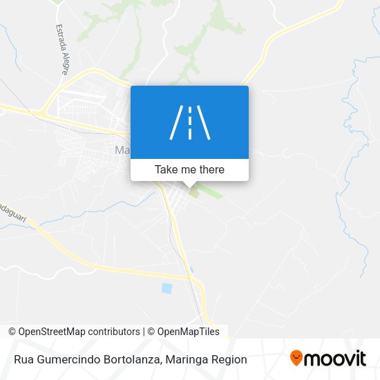 Rua Gumercindo Bortolanza map