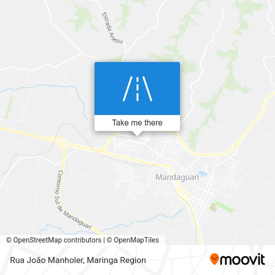 Rua João Manholer map