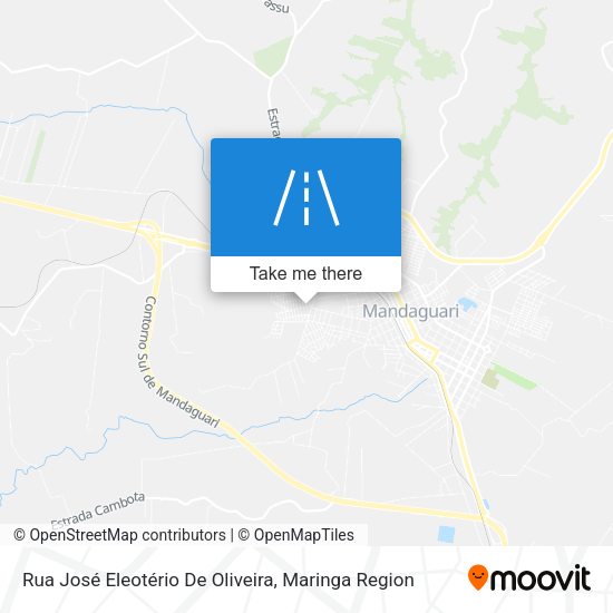 Rua José Eleotério De Oliveira map