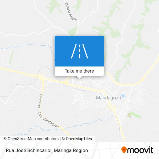Rua José Schincariol map