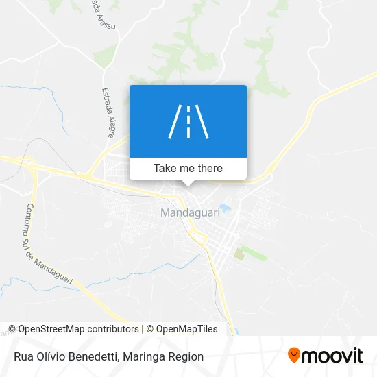 Rua Olívio Benedetti map
