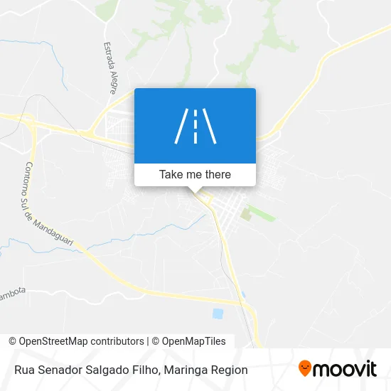 Rua Senador Salgado Filho map
