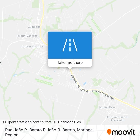 Rua João R. Barato R João R. Barato map