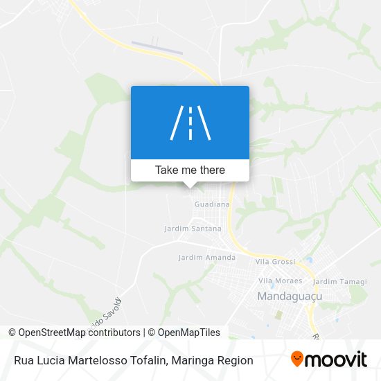 Rua Lucia Martelosso Tofalin map