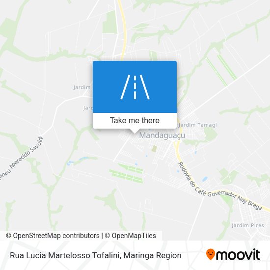 Rua Lucia Martelosso Tofalini map
