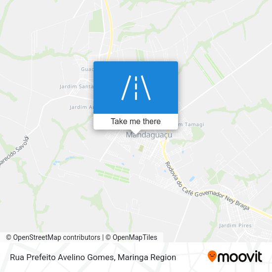 Rua Prefeito Avelino Gomes map
