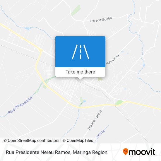Rua Presidente Nereu Ramos map
