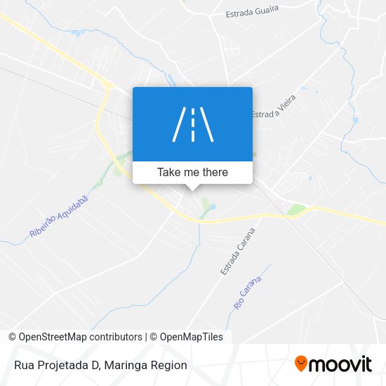 Rua Projetada D map