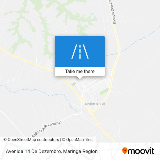 Avenida 14 De Dezembro map