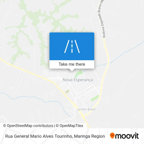 Rua General Mario Alves Tourinho map