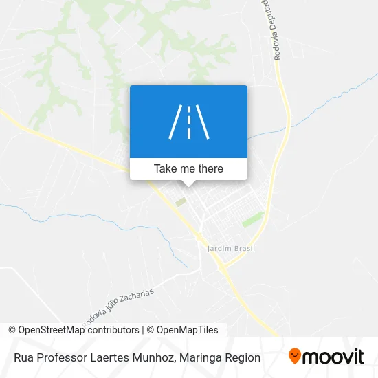 Rua Professor Laertes Munhoz map