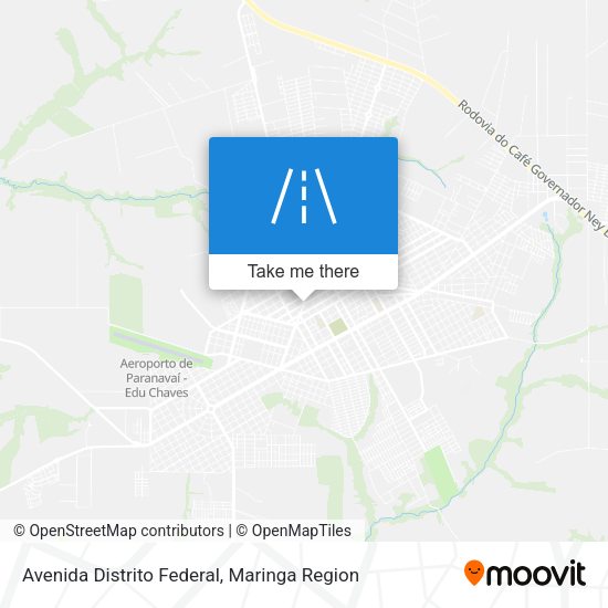 Avenida Distrito Federal map