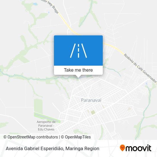 Avenida Gabriel Esperidião map