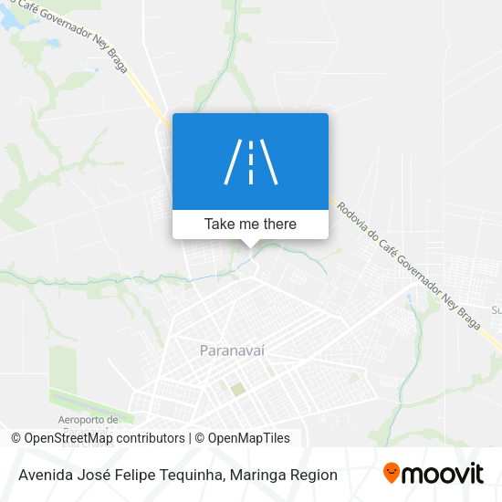 Avenida José Felipe Tequinha map
