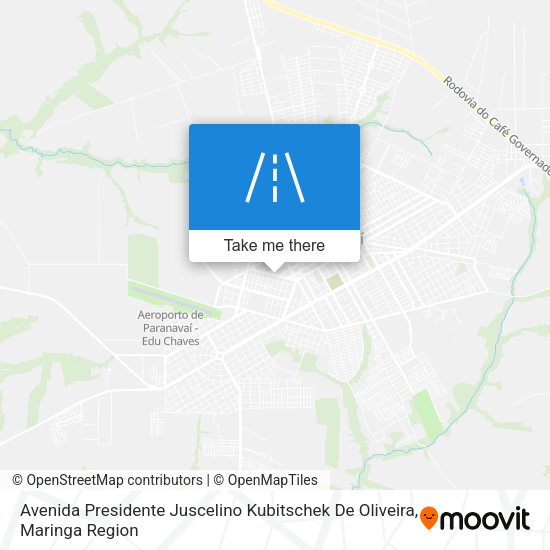 Avenida Presidente Juscelino Kubitschek De Oliveira map