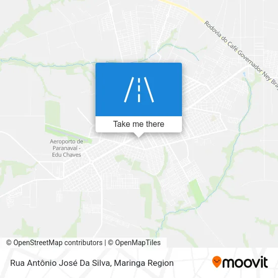 Rua Antônio José Da Silva map