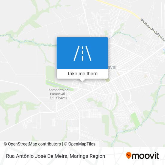 Rua Antônio José De Meira map