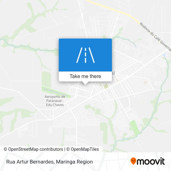 Rua Artur Bernardes map