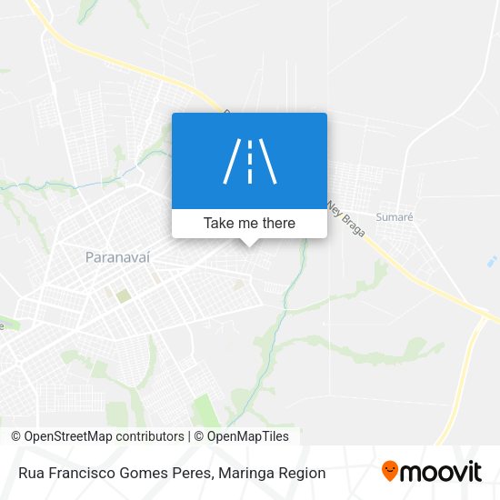 Rua Francisco Gomes Peres map