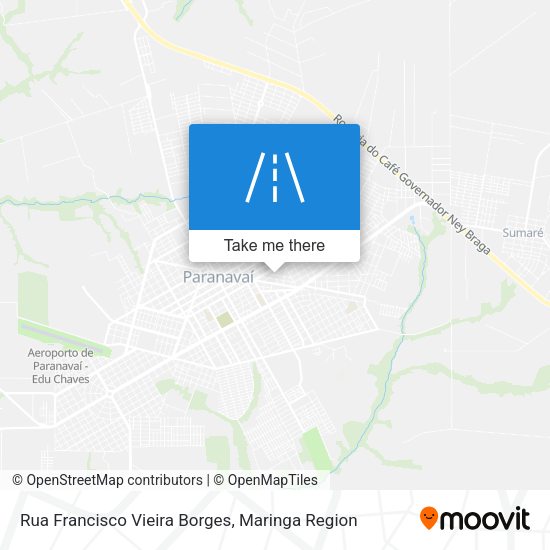 Rua Francisco Vieira Borges map