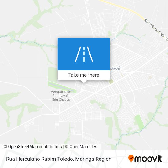 Rua Herculano Rubim Toledo map