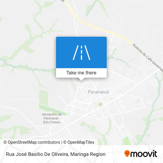 Rua José Basilio De Oliveira map