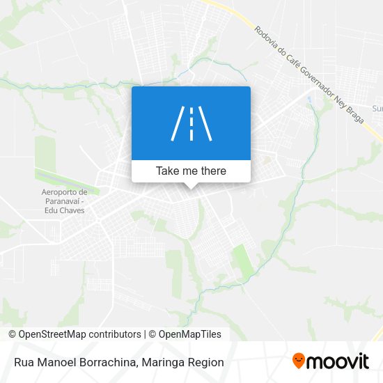 Rua Manoel Borrachina map