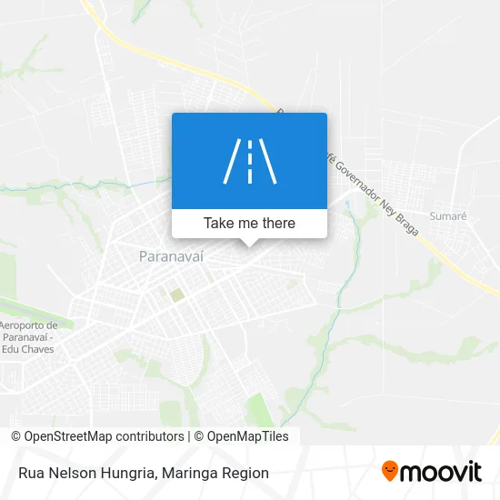 Rua Nelson Hungria map