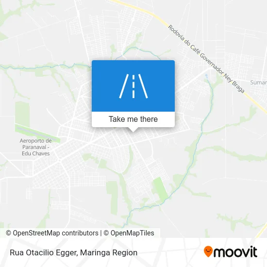 Rua Otacilio Egger map