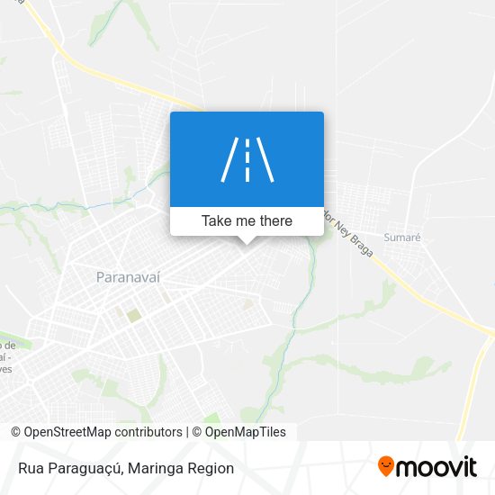 Rua Paraguaçú map