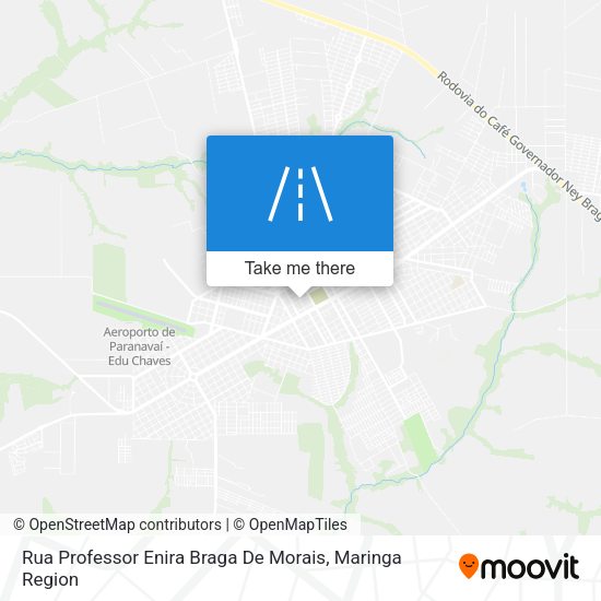 Rua Professor Enira Braga De Morais map