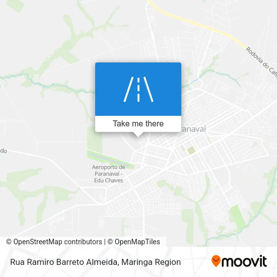 Rua Ramiro Barreto Almeida map