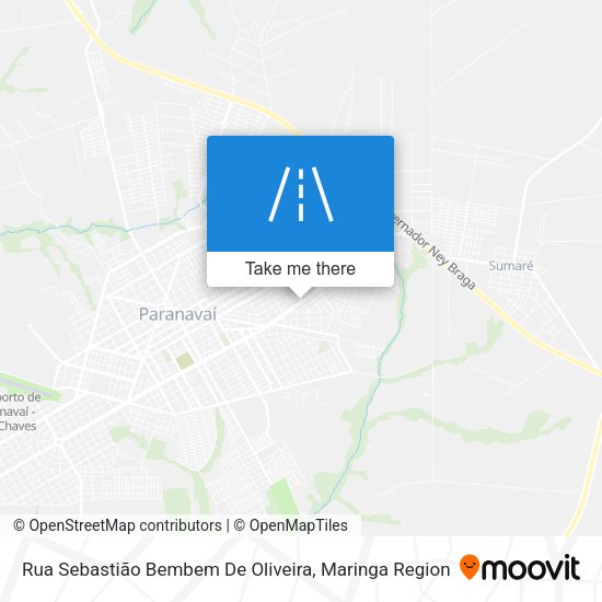Rua Sebastião Bembem De Oliveira map