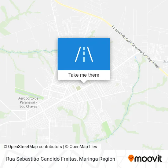 Rua Sebastião Candido Freitas map