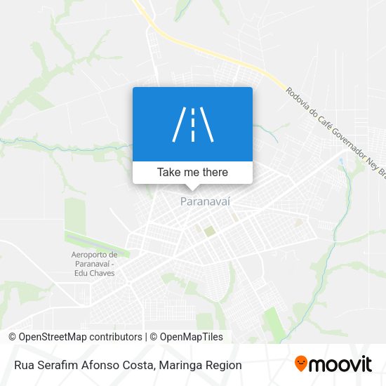 Rua Serafim Afonso Costa map