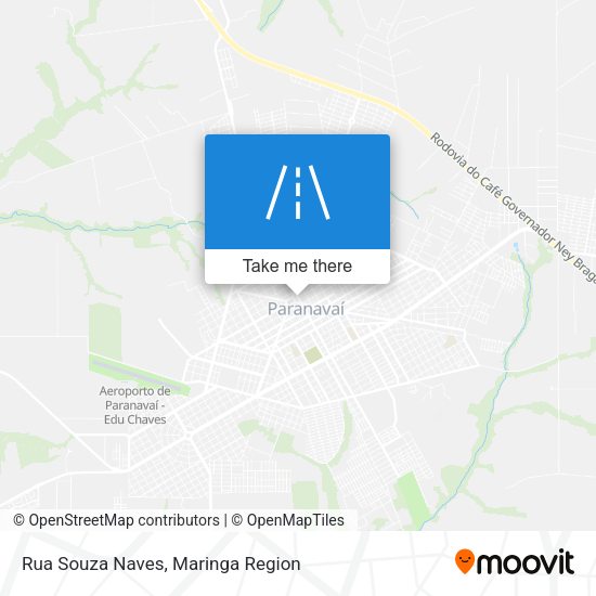 Rua Souza Naves map