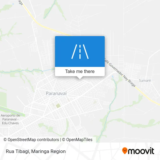 Rua Tibagi map