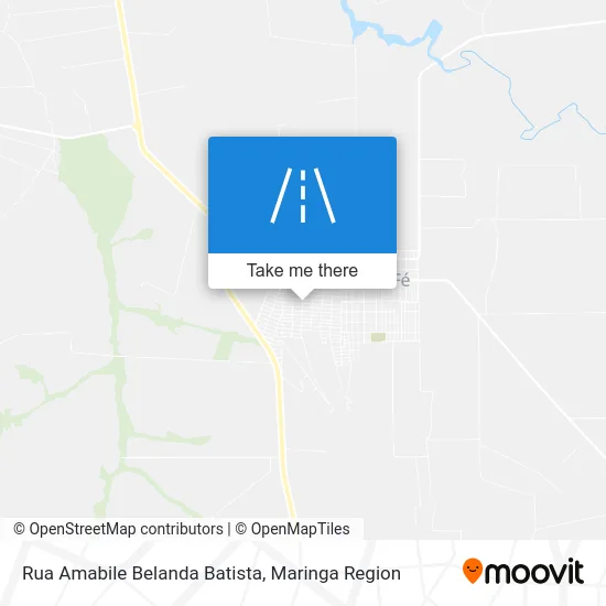 Rua Amabile Belanda Batista map