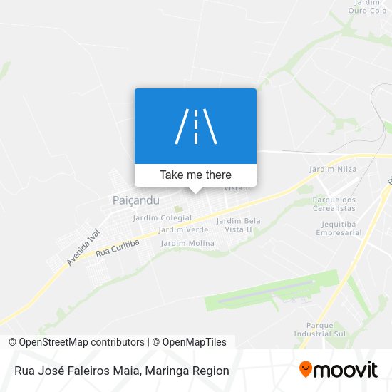 Rua José Faleiros Maia map