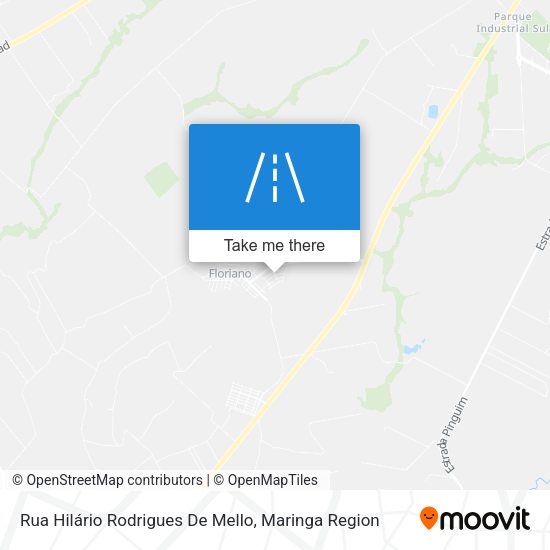 Rua Hilário Rodrigues De Mello map
