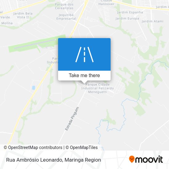 Rua Ambrósio Leonardo map