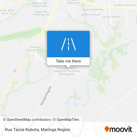 Rua Tazue Kubota map