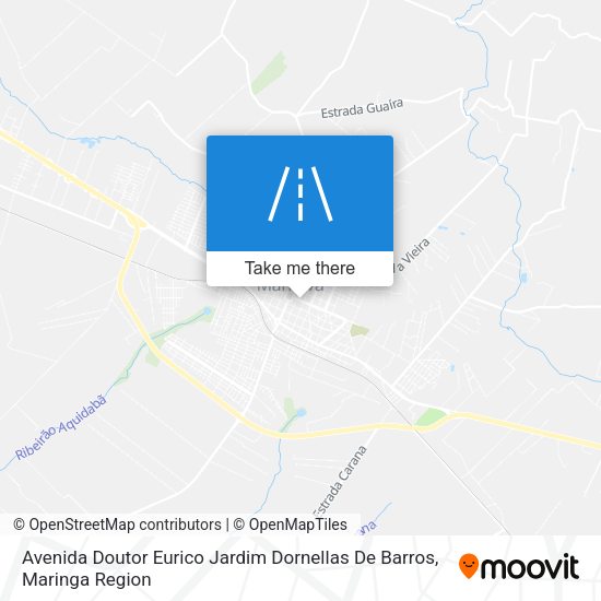 Avenida Doutor Eurico Jardim Dornellas De Barros map