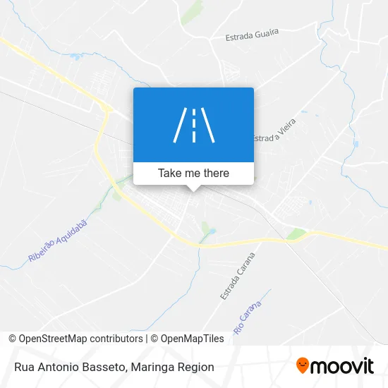 Rua Antonio Basseto map