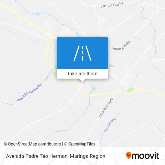 Avenida Padre Téo Herman map