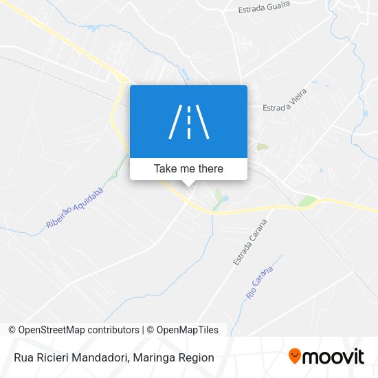 Rua Ricieri Mandadori map