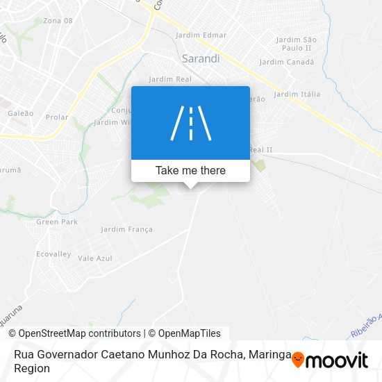 Rua Governador Caetano Munhoz Da Rocha map