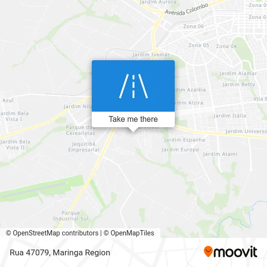 Rua 47079 map