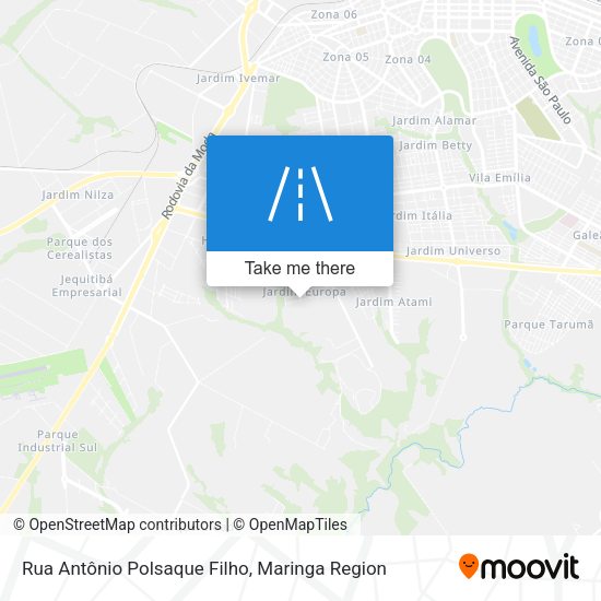 Rua Antônio Polsaque Filho map